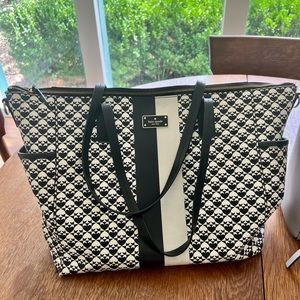 Kate Spade diaper bag but also have used it as a work tote.